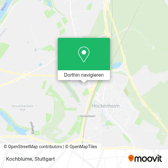 Kochblume Karte