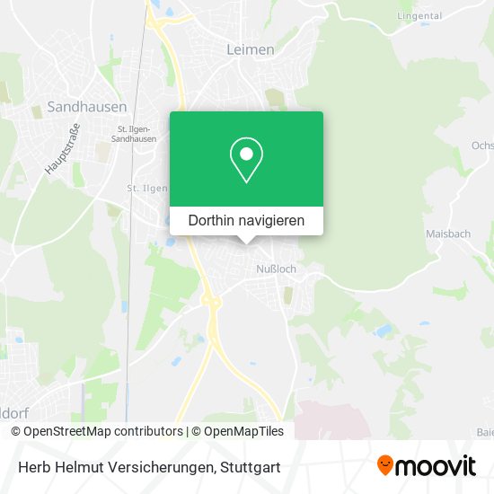 Herb Helmut Versicherungen Karte