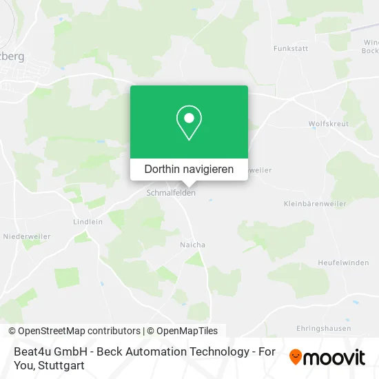 Beat4u GmbH - Beck Automation Technology - For You Karte