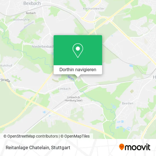 Reitanlage Chatelain Karte