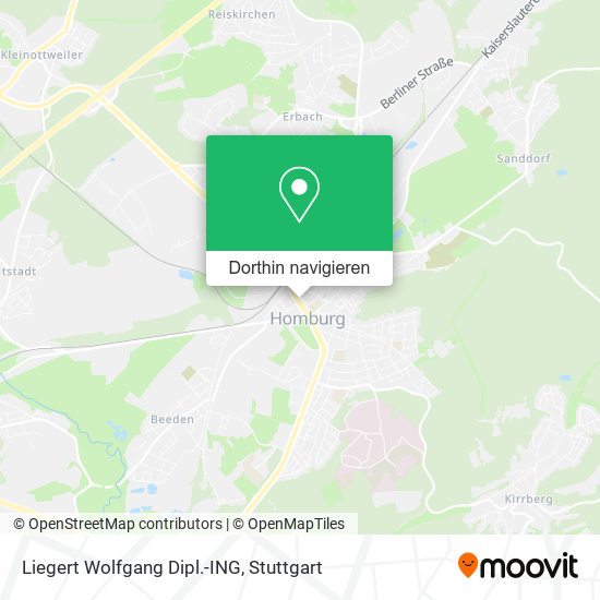 Liegert Wolfgang Dipl.-ING Karte