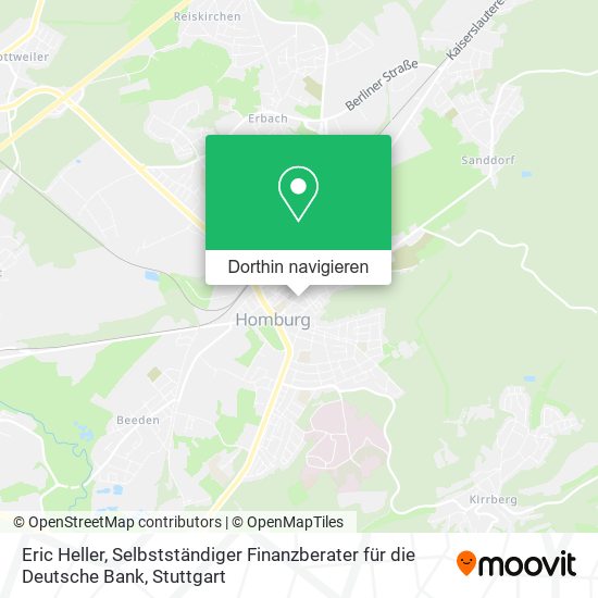 Eric Heller, Selbstständiger Finanzberater für die Deutsche Bank Karte