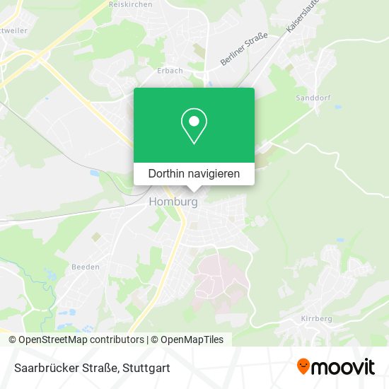 Saarbrücker Straße Karte