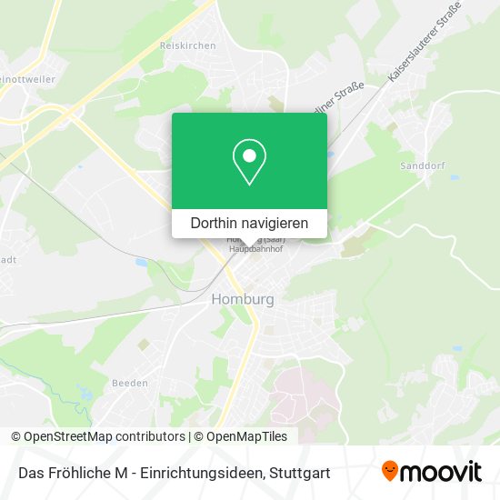 Das Fröhliche M - Einrichtungsideen Karte