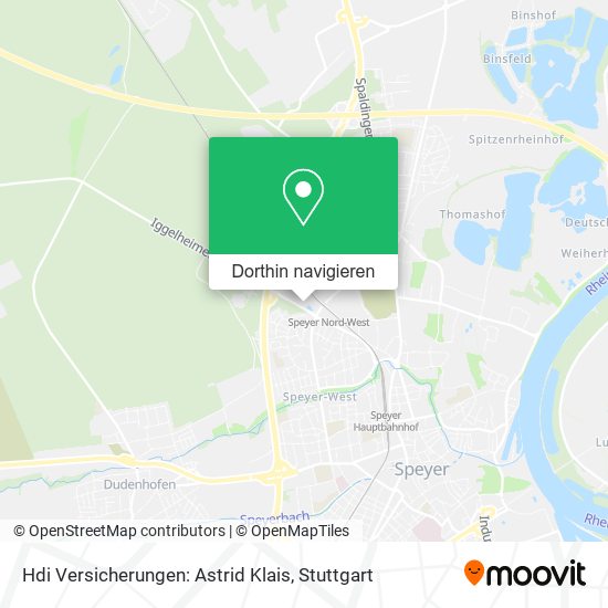 Hdi Versicherungen: Astrid Klais Karte
