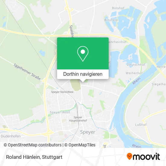 Roland Hänlein Karte