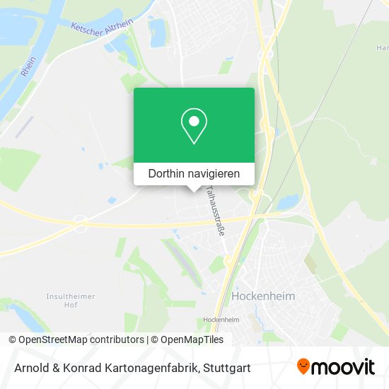 Arnold & Konrad Kartonagenfabrik Karte