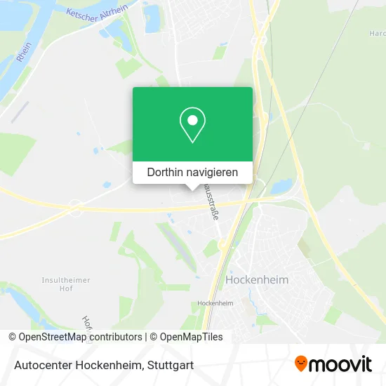 Autocenter Hockenheim Karte