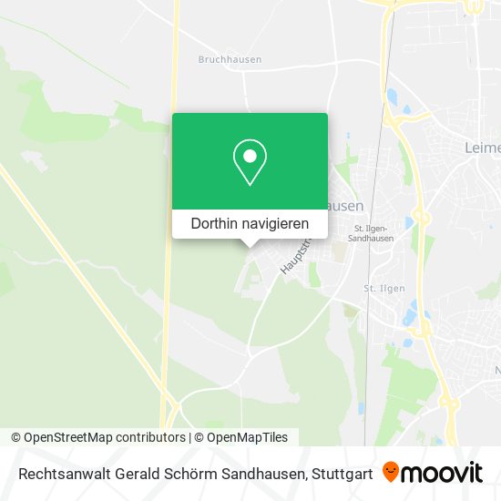 Rechtsanwalt Gerald Schörm Sandhausen Karte