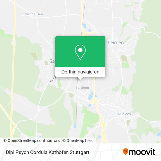 Dipl Psych Cordula Kathöfer Karte