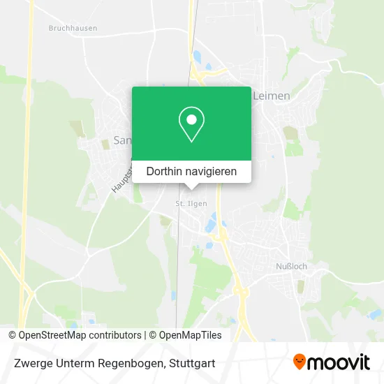 Zwerge Unterm Regenbogen Karte