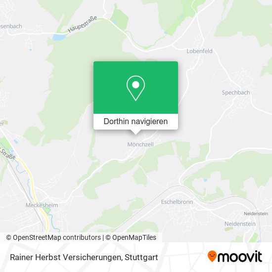 Rainer Herbst Versicherungen Karte