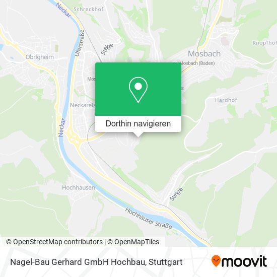 Nagel-Bau Gerhard GmbH Hochbau Karte