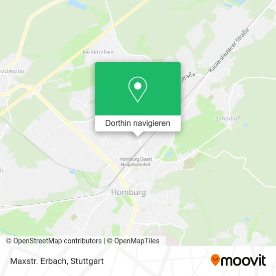 Maxstr. Erbach Karte