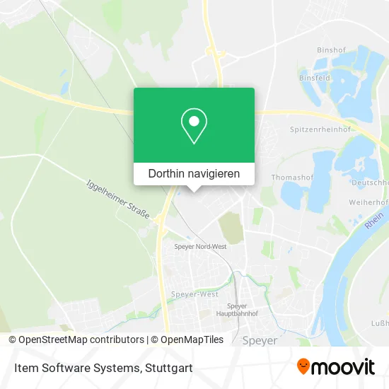 Item Software Systems Karte