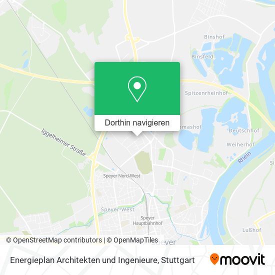 Energieplan Architekten und Ingenieure Karte