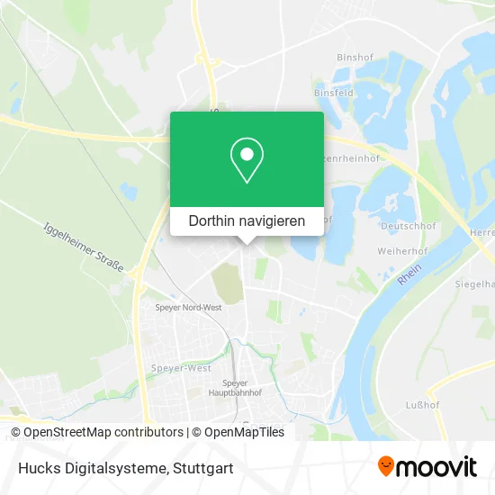 Hucks Digitalsysteme Karte