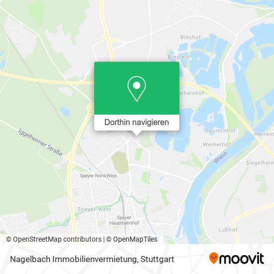 Nagelbach Immobilienvermietung Karte