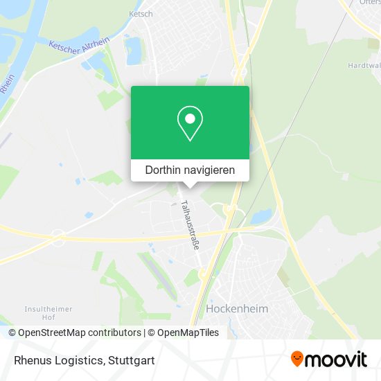 Rhenus Logistics Karte