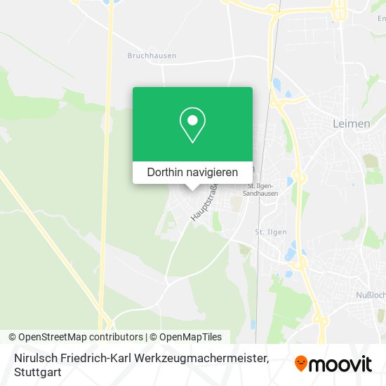 Nirulsch Friedrich-Karl Werkzeugmachermeister Karte