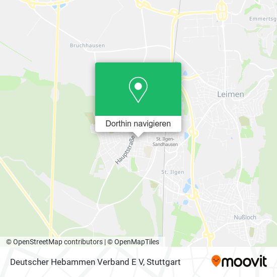 Deutscher Hebammen Verband E V Karte
