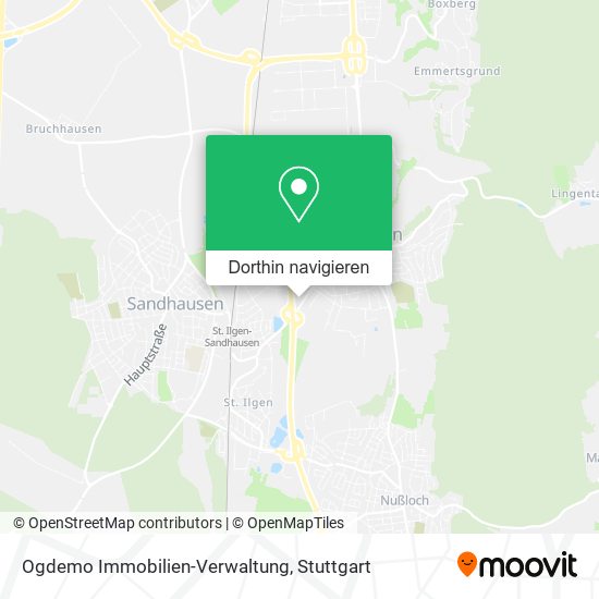Ogdemo Immobilien-Verwaltung Karte