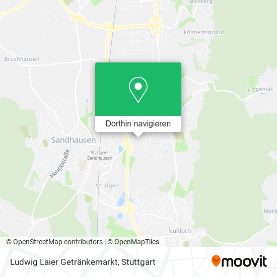 Ludwig Laier Getränkemarkt Karte