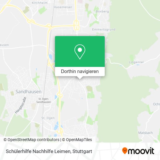 Schülerhilfe Nachhilfe Leimen Karte