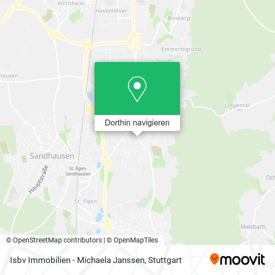 Isbv Immobilien - Michaela Janssen Karte