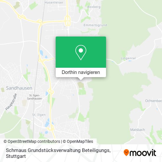 Schmaus Grundstücksverwaltung Beteiligungs Karte