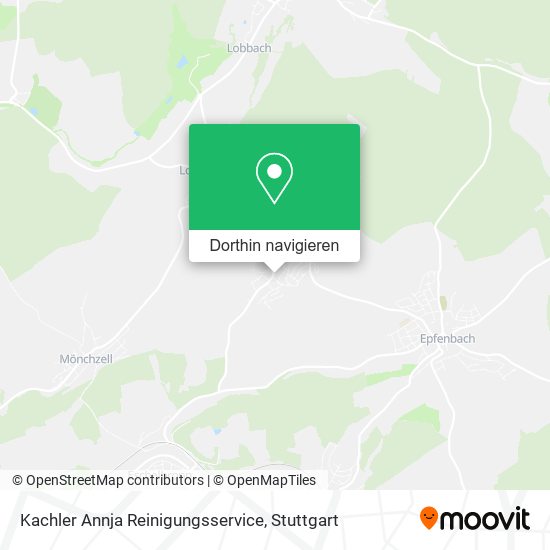 Kachler Annja Reinigungsservice Karte