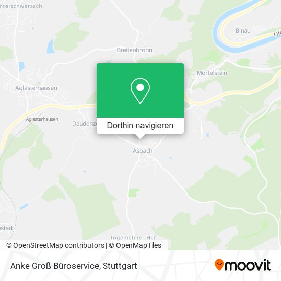 Anke Groß Büroservice Karte