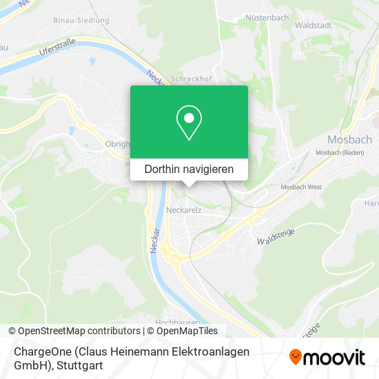 ChargeOne (Claus Heinemann Elektroanlagen GmbH) Karte