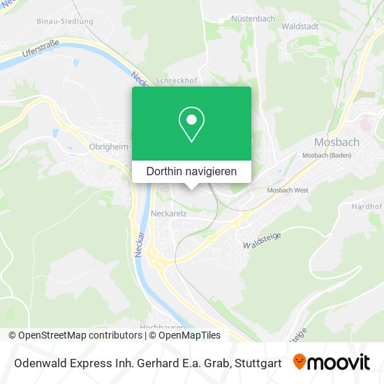 Odenwald Express Inh. Gerhard E.a. Grab Karte