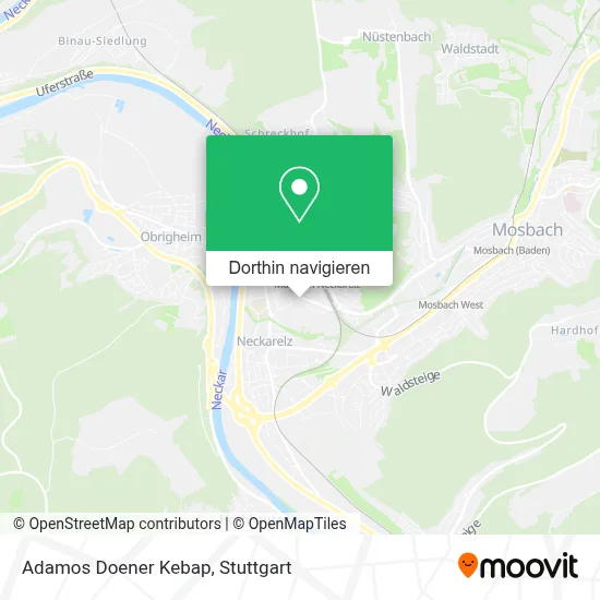 Adamos Doener Kebap Karte