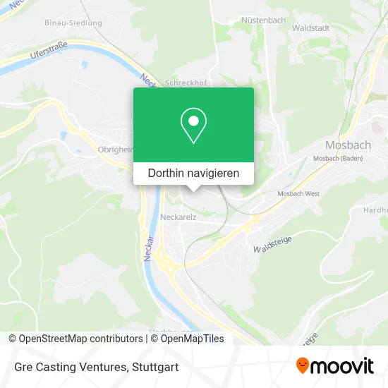 Gre Casting Ventures Karte