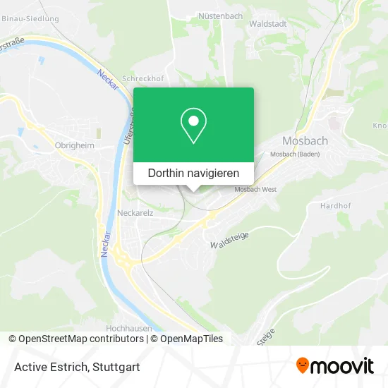 Active Estrich Karte