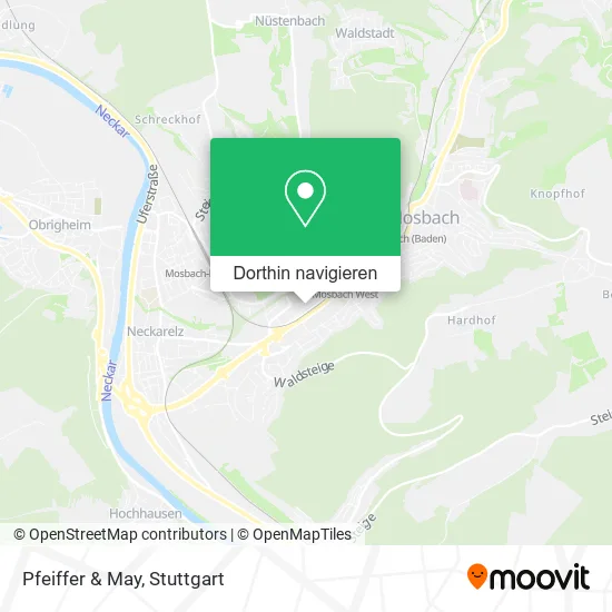 Pfeiffer & May Karte