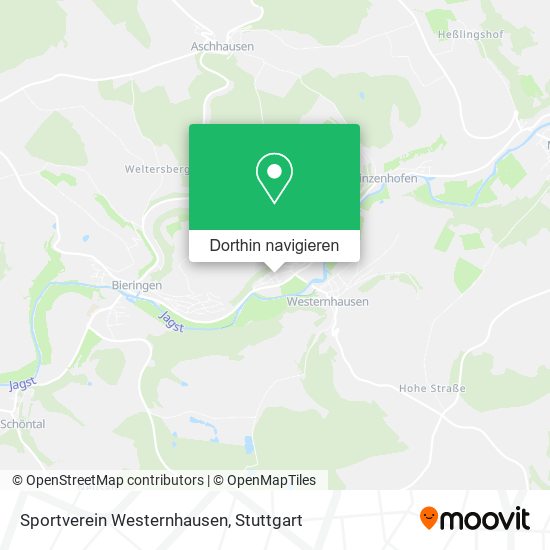 Sportverein Westernhausen Karte