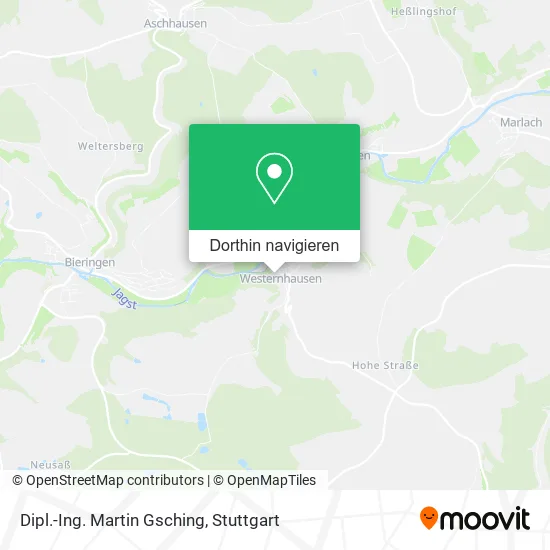 Dipl.-Ing. Martin Gsching Karte
