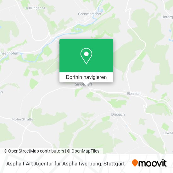 Asphalt Art Agentur für Asphaltwerbung Karte