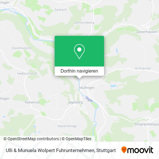 Ulli & Munuela Wolpert Fuhrunternehmen Karte