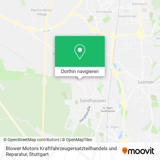 Blower Motors Kraftfahrzeugersatzteilhandels und Reparatur Karte