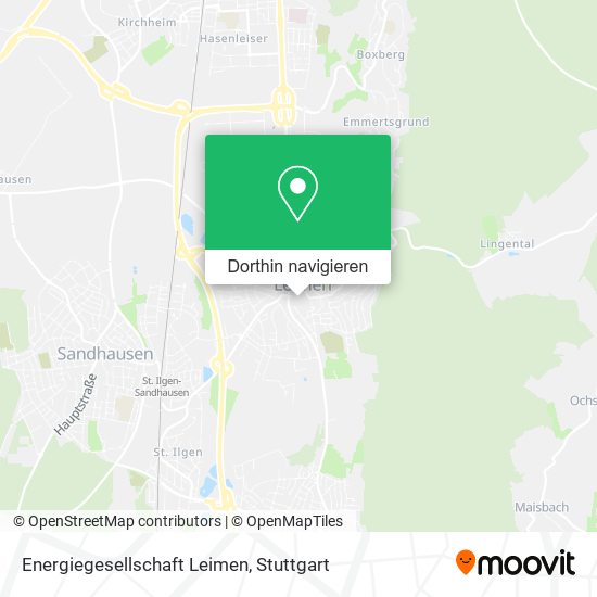 Energiegesellschaft Leimen Karte