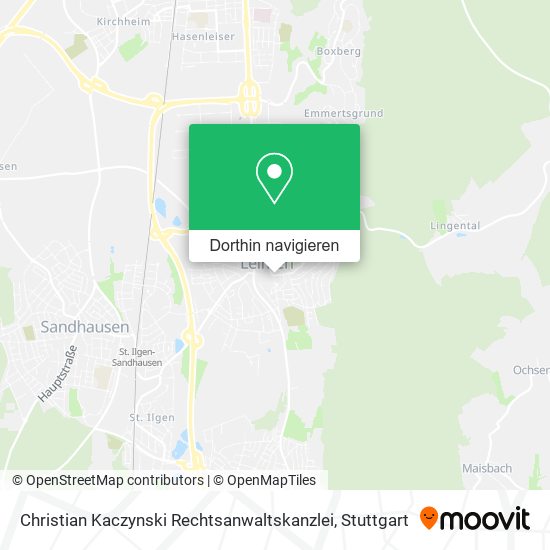 Christian Kaczynski Rechtsanwaltskanzlei Karte