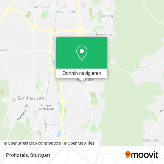Prohotels Karte