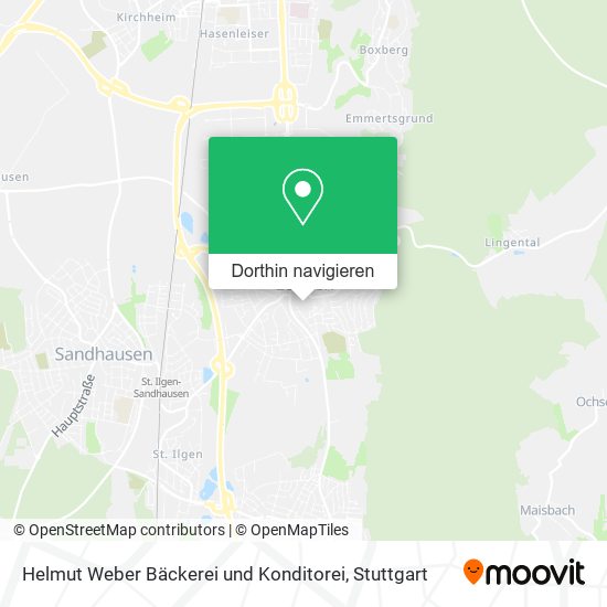 Helmut Weber Bäckerei und Konditorei Karte