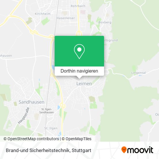 Brand-und Sicherheitstechnik Karte