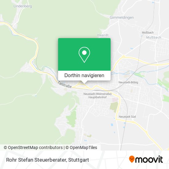 Rohr Stefan Steuerberater Karte