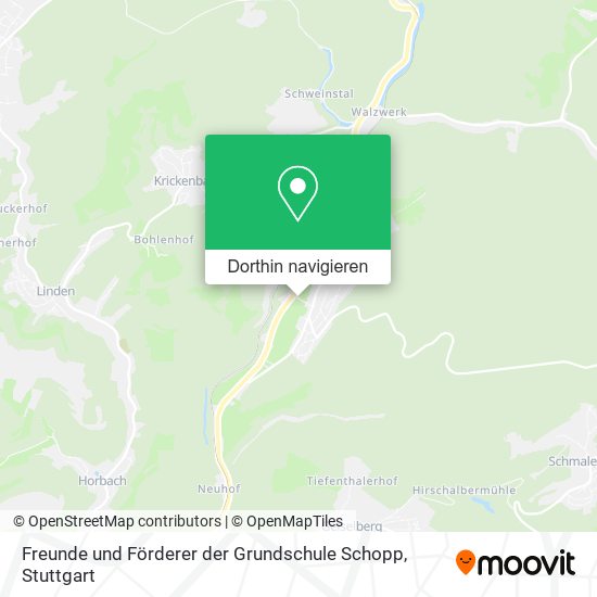 Freunde und Förderer der Grundschule Schopp Karte